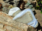 Polished Blue Lace Agate Free Forms x 4 From Nsanje, Malawi - Toprock Gemstones and Minerals 
