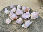 Natural Spirit Amethyst Clusters x 12 From Boekenhouthoek, South Africa - Toprock Gemstones and Minerals 