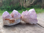 Natural Spirit Amethyst Clusters x 12 From Boekenhouthoek, South Africa - Toprock Gemstones and Minerals 