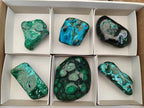 Polished Malacolla Free Forms x 6 From Kulukuluku, Congo - Toprock Gemstones and Minerals 