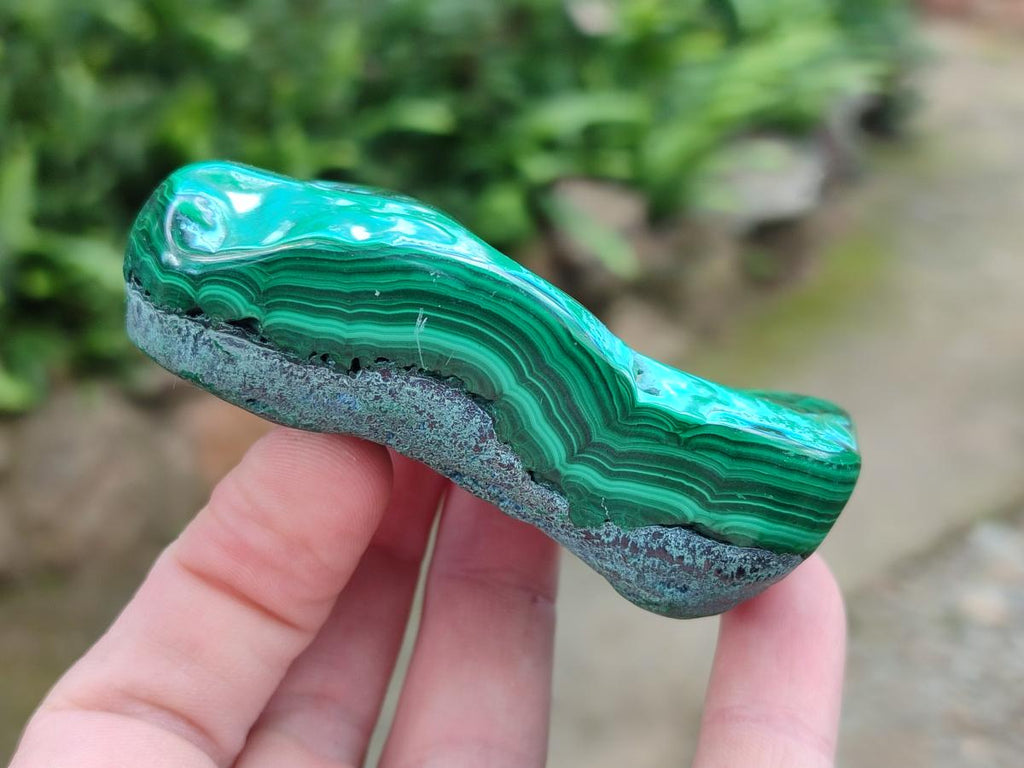 Polished Malacolla Free Forms x 6 From Kulukuluku, Congo - Toprock Gemstones and Minerals 