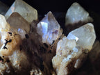 Natural XL Cascading White Phantom Smokey Luena Quartz Cluster x 1 From Luena, Congo - Toprock Gemstones and Minerals 
