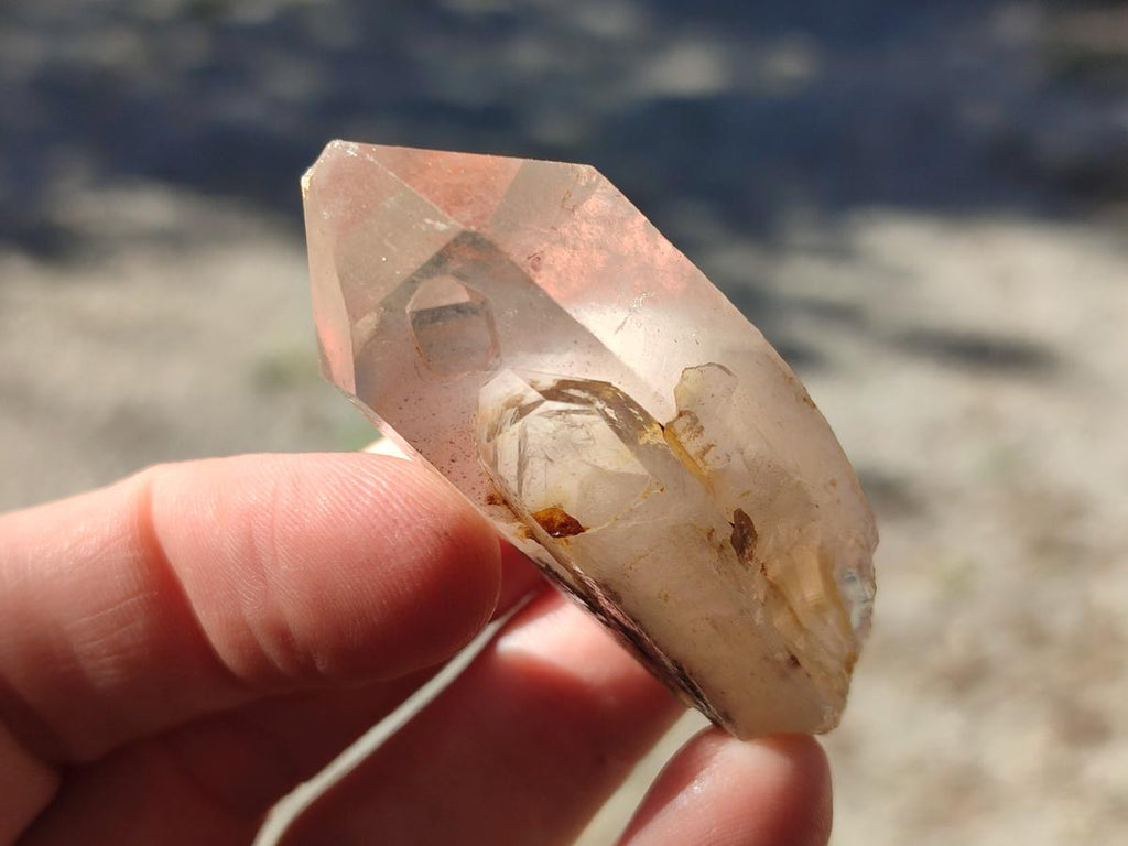 Natural Red Hematoid Quartz Crystals x 35 From Karoi, Zimbabwe - Toprock Gemstones and Minerals 