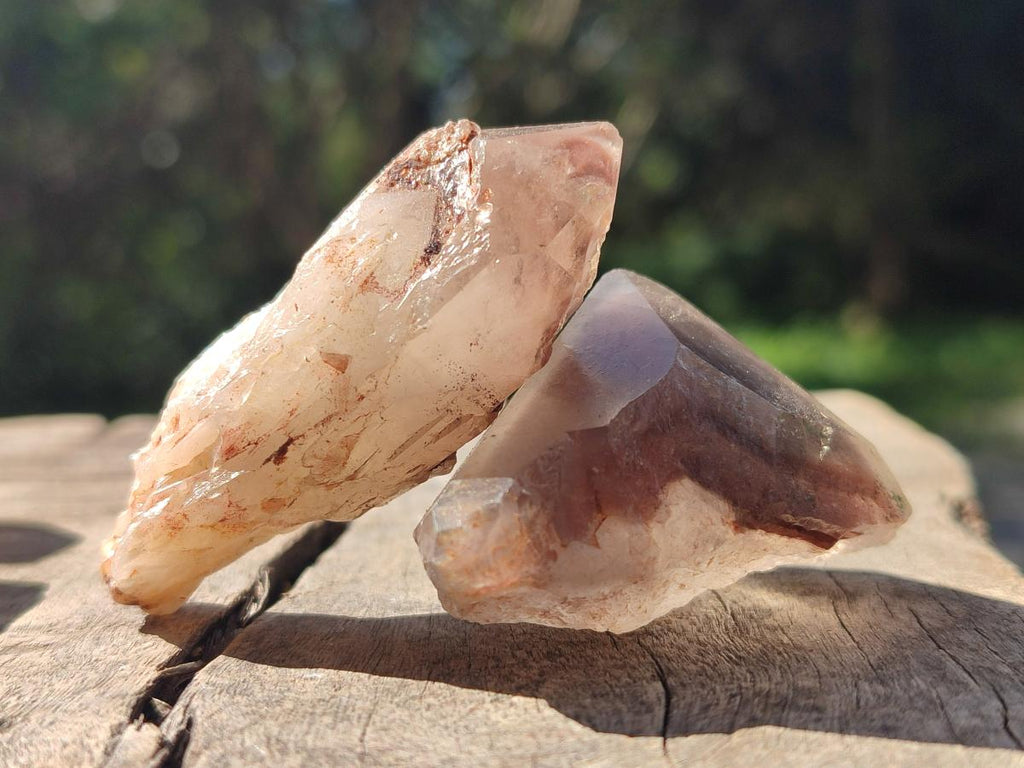 Natural Red Hematoid Quartz Crystals x 35 From Karoi, Zimbabwe - Toprock Gemstones and Minerals 