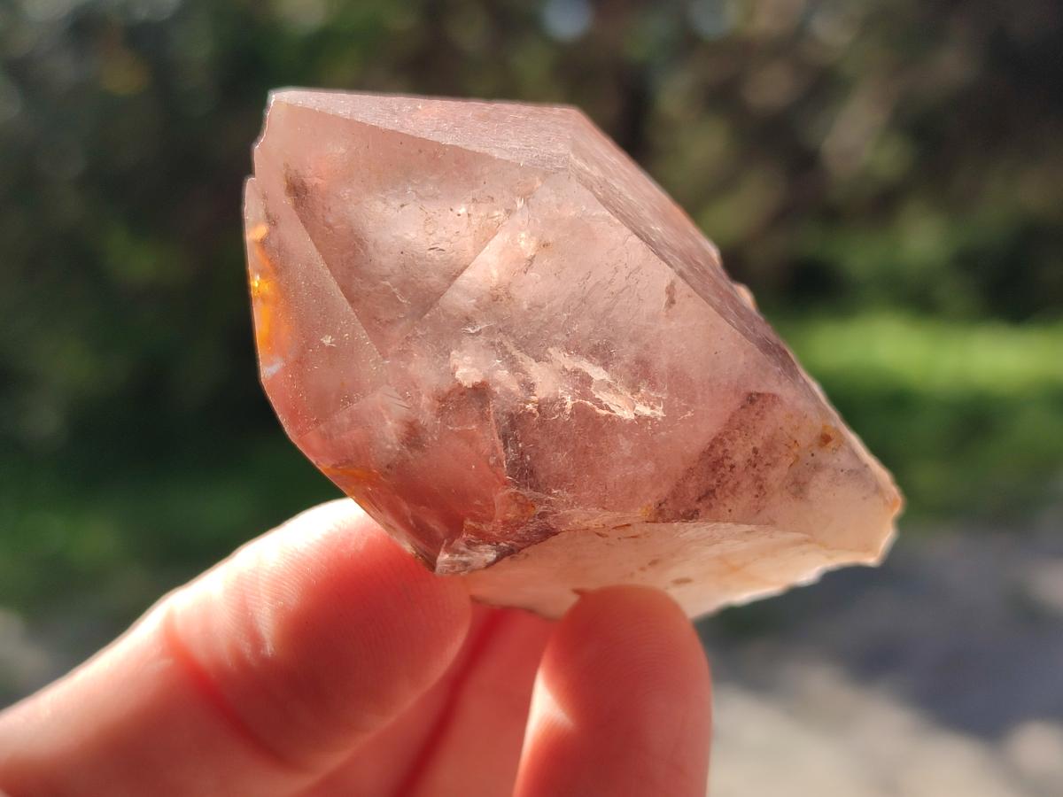 Natural Red Hematoid Quartz Crystals x 35 From Karoi, Zimbabwe - Toprock Gemstones and Minerals 