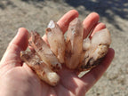 Natural Red Hematoid Quartz Crystals x 35 From Karoi, Zimbabwe - Toprock Gemstones and Minerals 