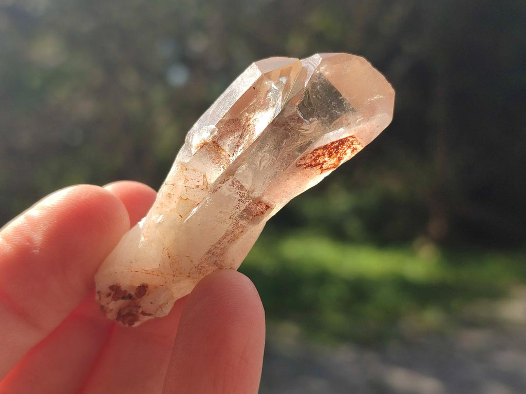 Natural Red Hematoid Quartz Crystals x 35 From Karoi, Zimbabwe - Toprock Gemstones and Minerals 