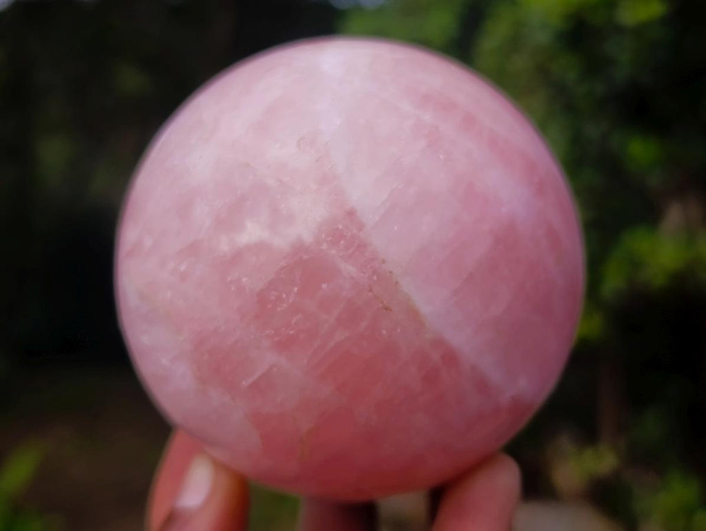 Polished Gemmy Star Rose Quartz Spheres x 2 From Madagascar - Toprock Gemstones and Minerals 