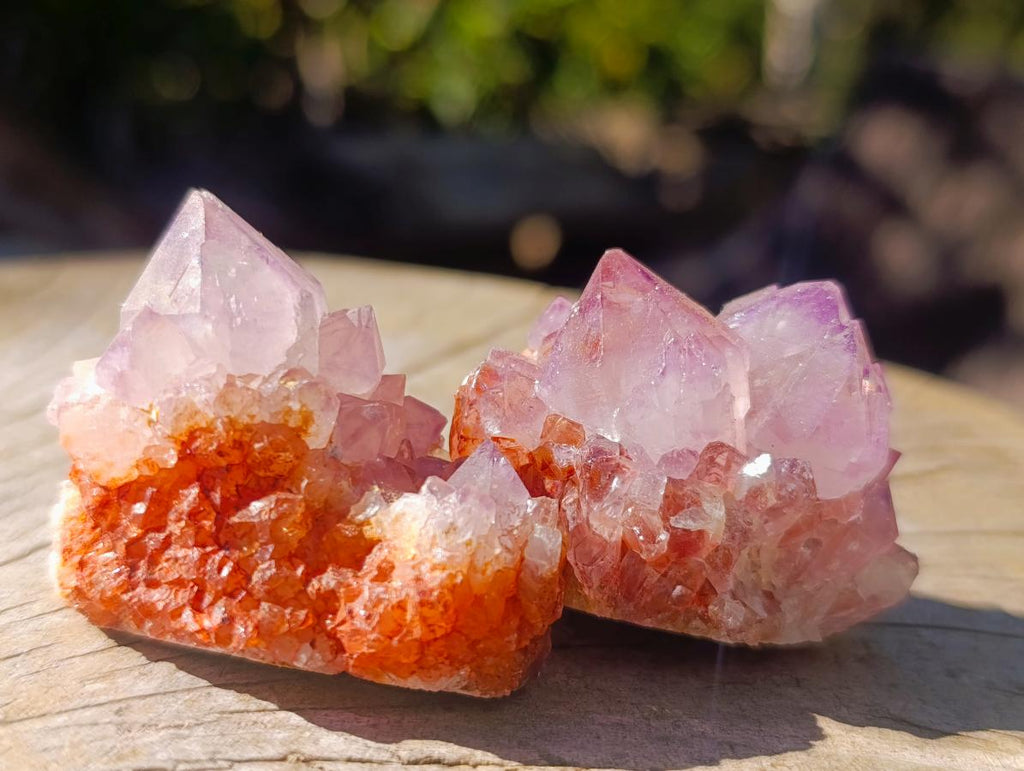 Natural Spirit Amethyst Single Crystals x 35 From Boekenhouthoek, South Africa - Toprock Gemstones and Minerals 