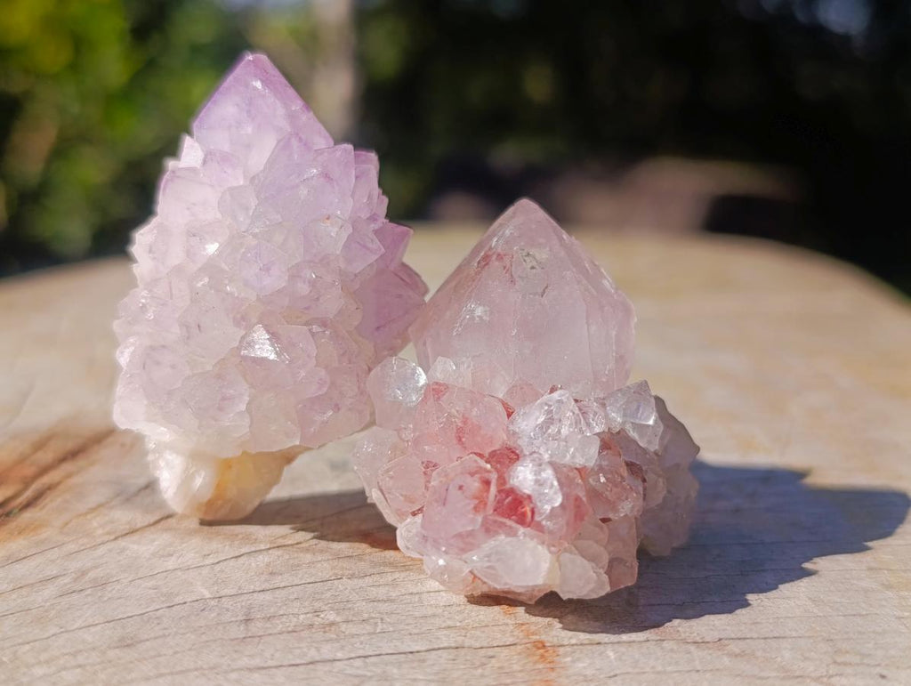 Natural Spirit Amethyst Single Crystals x 35 From Boekenhouthoek, South Africa - Toprock Gemstones and Minerals 