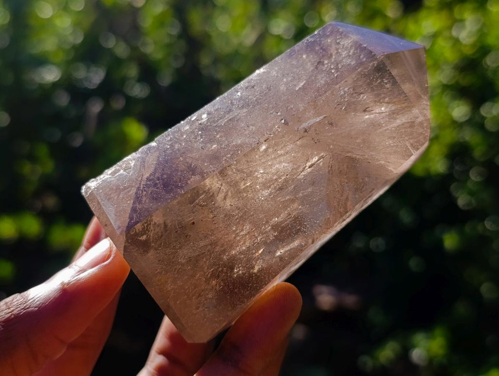 Polished Clear Smokey Quartz Crystals x 6 From Madagascar - Toprock Gemstones and Minerals 