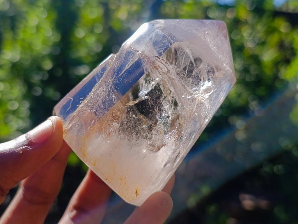 Polished Clear Smokey Quartz Crystals x 6 From Madagascar - Toprock Gemstones and Minerals 