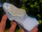 Natural Blue Lace Agate Specimens x 6 From Nsanje, Malawi - Toprock Gemstones and Minerals 