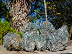 Natural Emerald Mica 'Mutokolite' Cobbed Specimens x 6 From Mutoko, Zimbabwe - Toprock Gemstones and Minerals 