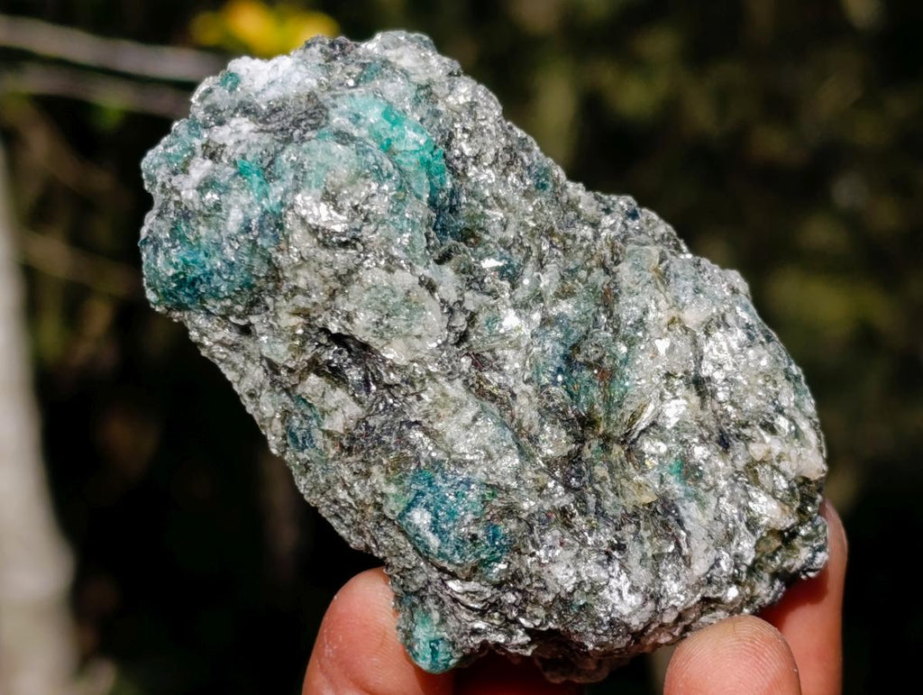 Natural Emerald Mica 'Mutokolite' Cobbed Specimens x 6 From Mutoko, Zimbabwe - Toprock Gemstones and Minerals 