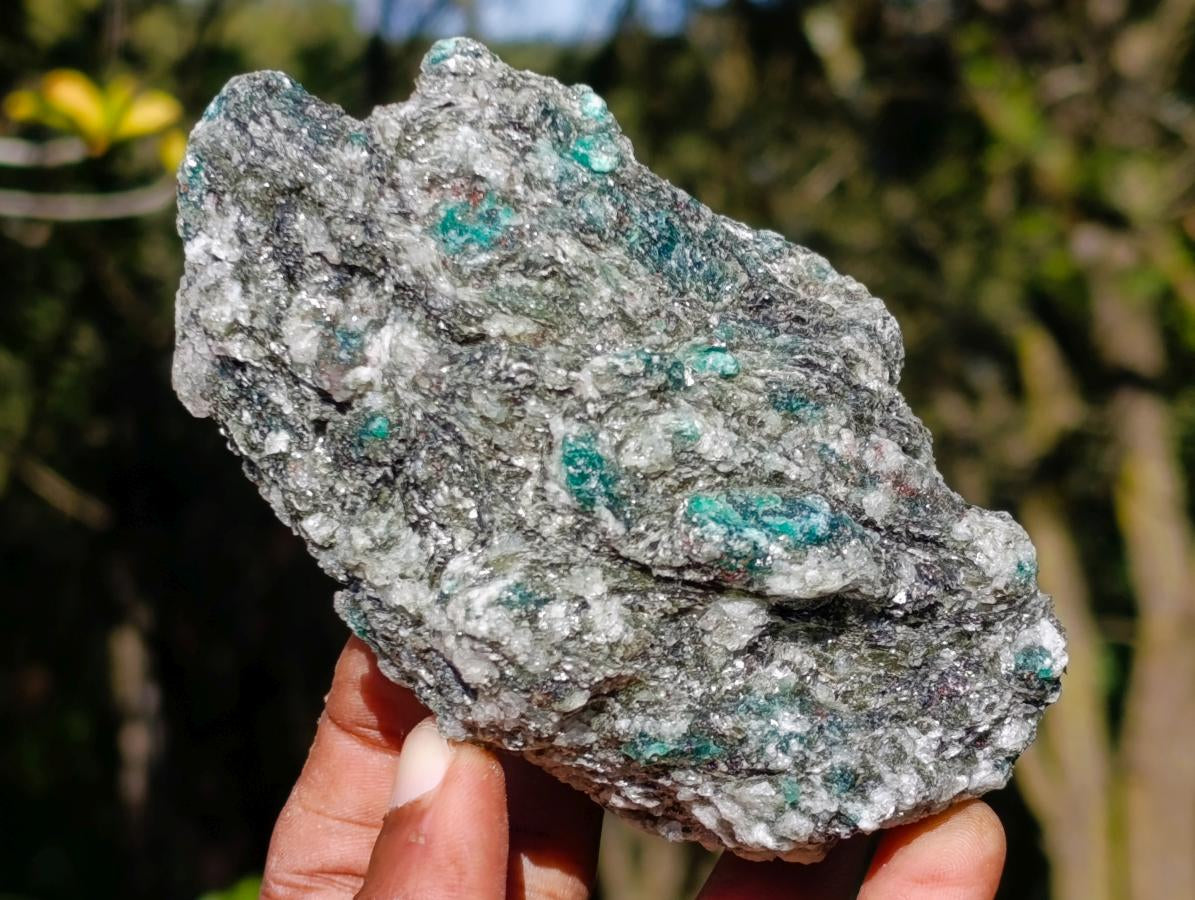 Natural Emerald Mica 'Mutokolite' Cobbed Specimens x 6 From Mutoko, Zimbabwe - Toprock Gemstones and Minerals 