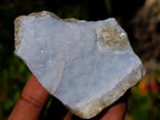 Natural Blue Lace Agate Specimens x 24 From Nsanje, Malawi - Toprock Gemstones and Minerals 