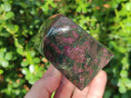 Polished Chrome Verdite Gemstone Standing Display Pieces x 3 From Zimbabwe - Toprock Gemstones and Minerals 