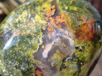 Polished Green Opal Standing Display Pieces x 2 From Betroka, Madagascar - Toprock Gemstones and Minerals 