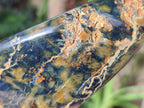 Polished Nellite Tigers Eye Standing Display Pieces x 2 From Prieska, South Africa - Toprock Gemstones and Minerals 