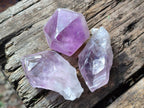 Natural Jacaranda Amethyst Single Crystals x 35 From Mumbwa, Zambia - Toprock Gemstones and Minerals 