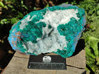 Natural Large Dioptase on Dolomite Specimen x 1 From Kimpese, Congo - Toprock Gemstones and Minerals 