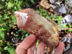 Natural Red Hematoid Quartz Crystals and Clusters x 6 From Karoi, Zimbabwe - Toprock Gemstones and Minerals 