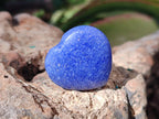 Polished Lazulite Hearts x 35 From Madagascar - Toprock Gemstones and Minerals 