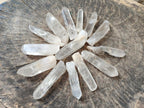 Natural Clear Quartz Single Crystals x 39 From Madagascar - Toprock Gemstones and Minerals 
