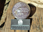 Polished Lepidolite Spheres x 2 From Ambatondrazaka, Madagascar - Toprock Gemstones and Minerals 