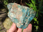 Natural Rough Shattuckite Specimens x 4 From Kaokoveld, Namibia - Toprock Gemstones and Minerals 