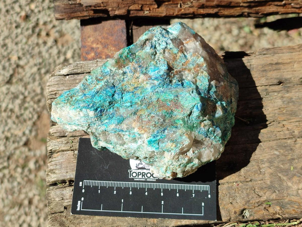 Natural Rough Shattuckite Specimens x 4 From Kaokoveld, Namibia - Toprock Gemstones and Minerals 