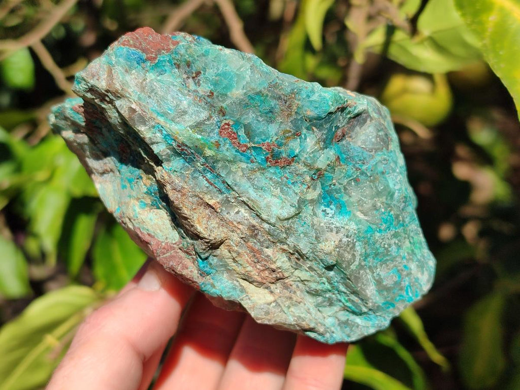 Natural Rough Shattuckite Specimens x 4 From Kaokoveld, Namibia - Toprock Gemstones and Minerals 