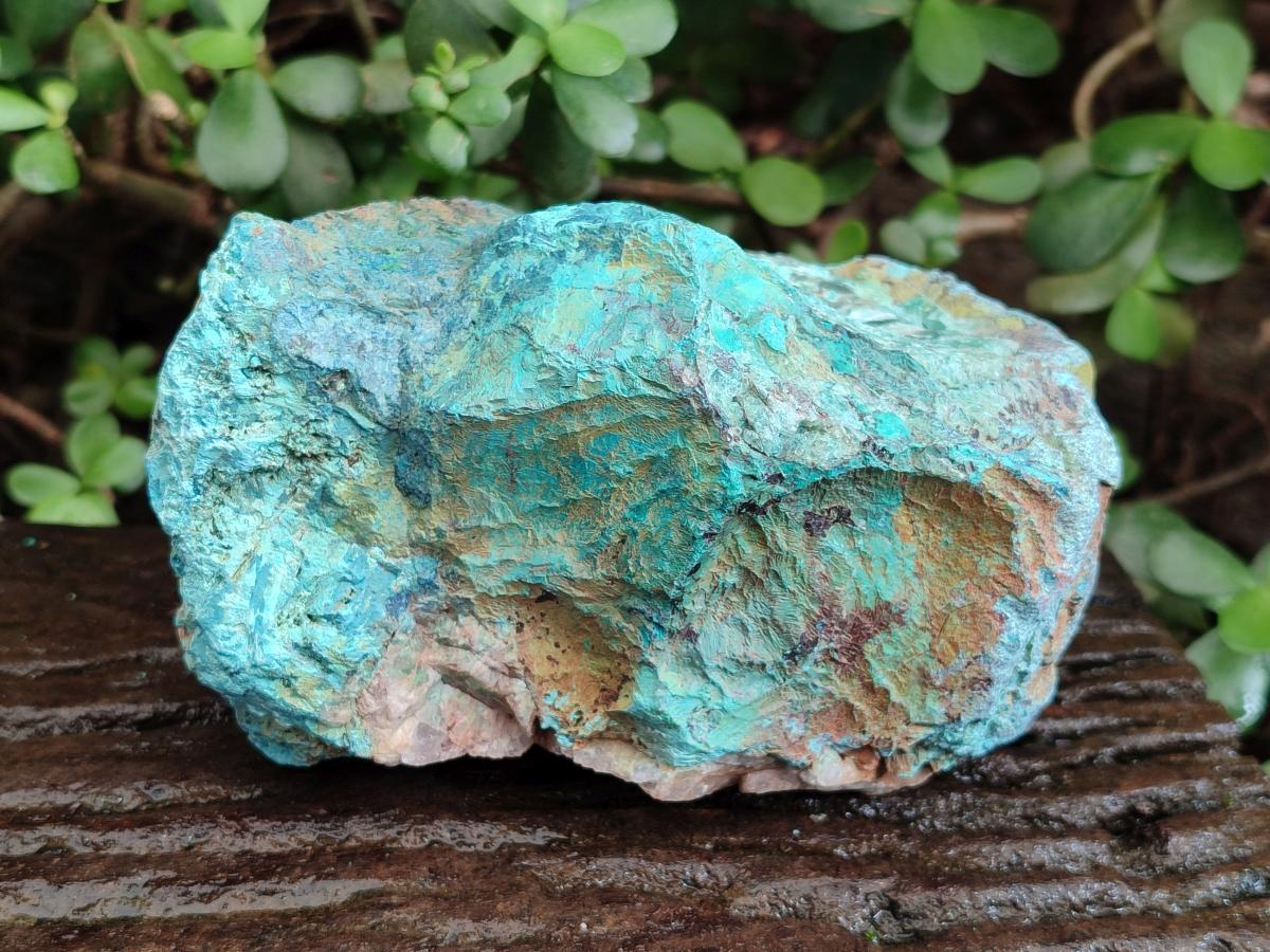 Natural Rough Shattuckite Specimens x 4 From Kaokoveld, Namibia - Toprock Gemstones and Minerals 