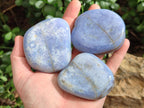 Polished Blue Lace Agate Free Forms x 6 From Nsanje, Malawi - Toprock Gemstones and Minerals 