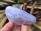 Polished Blue Lace Agate Free Forms x 6 From Nsanje, Malawi - Toprock Gemstones and Minerals 