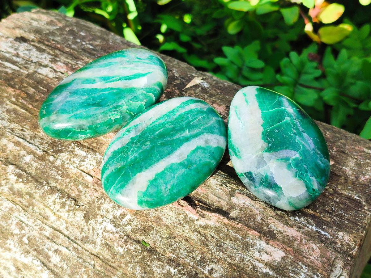 Polished Buddstone Galests x 18 From Swaziland - Toprock Gemstones and Minerals 