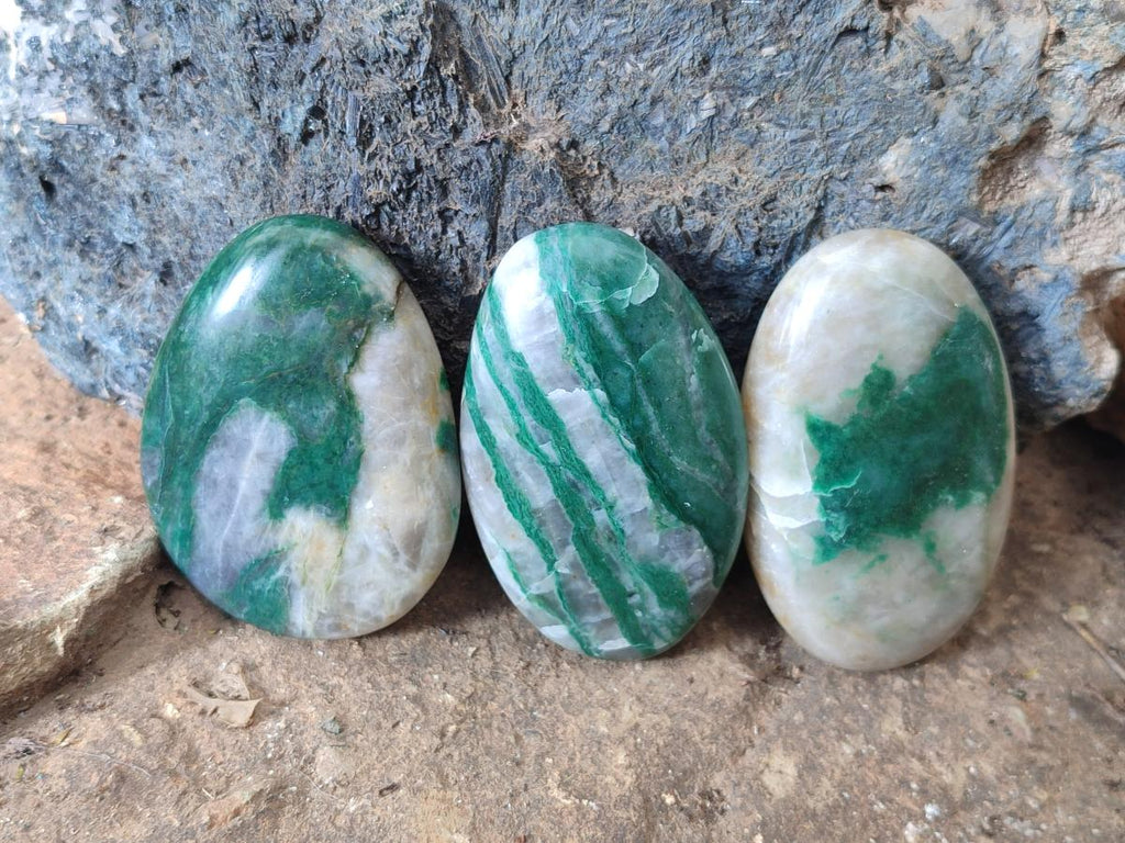Polished Buddstone Galests x 18 From Swaziland - Toprock Gemstones and Minerals 