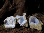 Natural Blue Lace Agate Specimens x 12 From Nsanje, Malawi - Toprock Gemstones and Minerals 