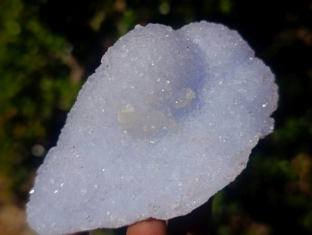 Natural Blue Lace Agate Specimens x 12 From Nsanje, Malawi - Toprock Gemstones and Minerals 