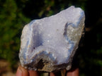 Natural Blue Lace Agate Specimens x 12 From Nsanje, Malawi - Toprock Gemstones and Minerals 