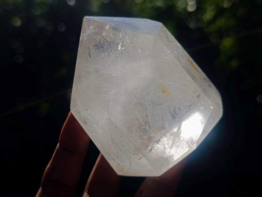 Polished Clear Quartz Display Crystals x 3 From Madagascar - Toprock Gemstones and Minerals 