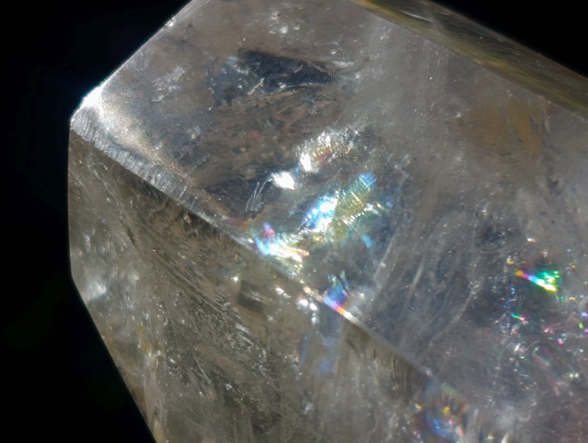 Polished Clear Quartz Display Crystals x 3 From Madagascar - Toprock Gemstones and Minerals 