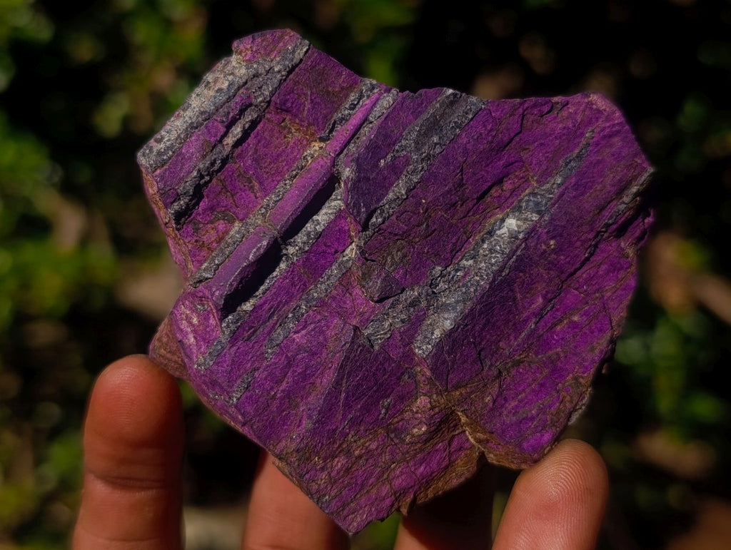 Natural Metallic Cobbed Purpurite Specimens x 6 From Erongo, Namibia - Toprock Gemstones and Minerals 