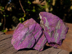 Natural Metallic Cobbed Purpurite Specimens x 6 From Erongo, Namibia - Toprock Gemstones and Minerals 
