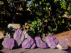 Natural Metallic Cobbed Purpurite Specimens x 6 From Erongo, Namibia - Toprock Gemstones and Minerals 