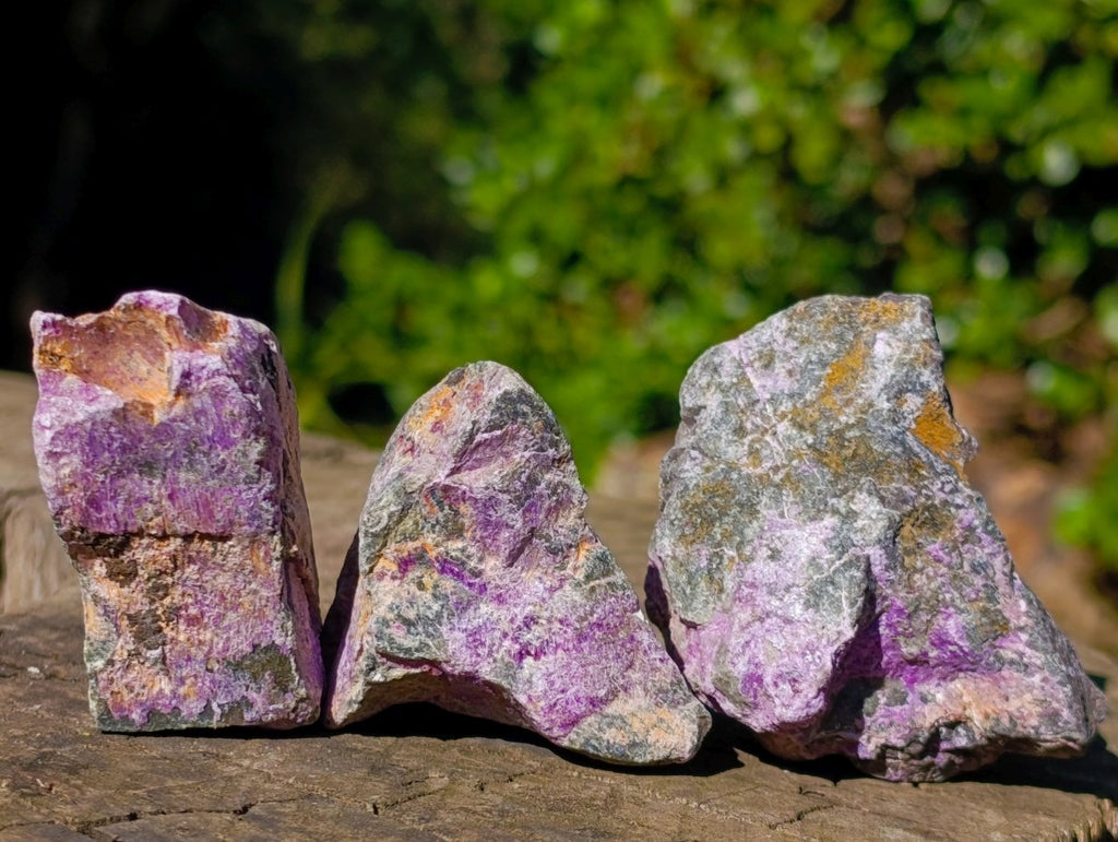 Natural Cobbed Stichtite Specimens x 35 From Barberton, South Africa - Toprock Gemstones and Minerals 