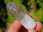 Natural Amethyst Window Quartz Crystals x 70 From Brandberg, Namibia - Toprock Gemstones and Minerals 