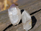 Natural Amethyst Window Quartz Crystals x 70 From Brandberg, Namibia - Toprock Gemstones and Minerals 