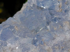Natural Blue Celestite Geode Specimens x 3 From Sakoany, Madagascar - Toprock Gemstones and Minerals 
